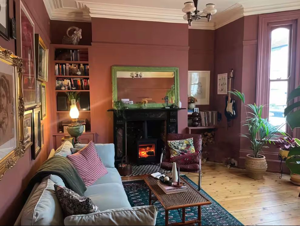 Beautiful UK Airbnb with surprising guitars