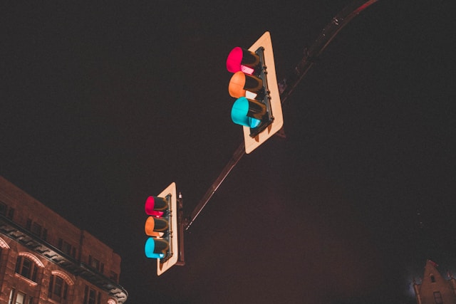 Stay safe with traffic lights
