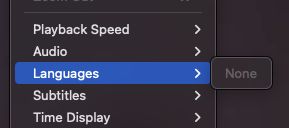 Quicktime Player Languages = none