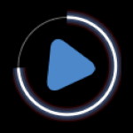 Spinning blue triangle means it's rendering.