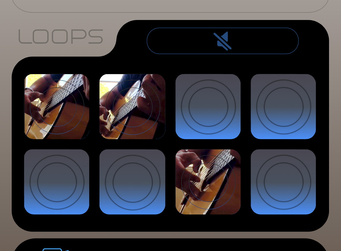 Loop Browser with 3 Loops marked